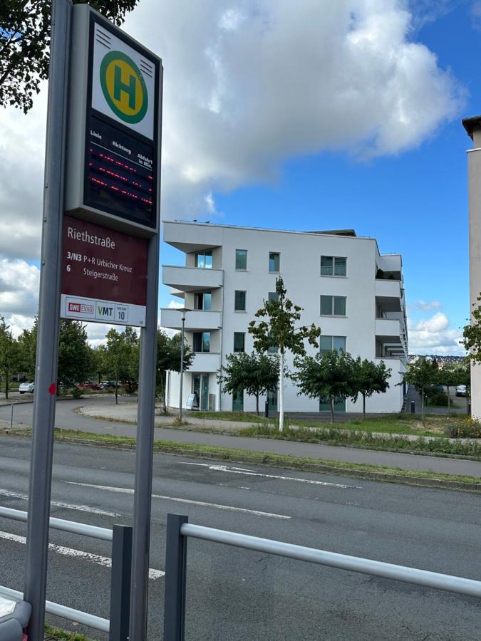 Bohnapartments - Nordkap-Suiten - Gratis Parkplatz - Moderner Neubau - Erdgeschoss - Fussbodenheizung Erfurt Eksteriør billede