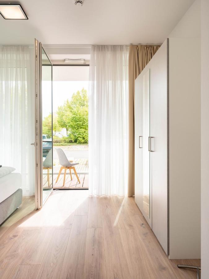 Bohnapartments - Nordkap-Suiten - Gratis Parkplatz - Moderner Neubau - Erdgeschoss - Fussbodenheizung Erfurt Eksteriør billede