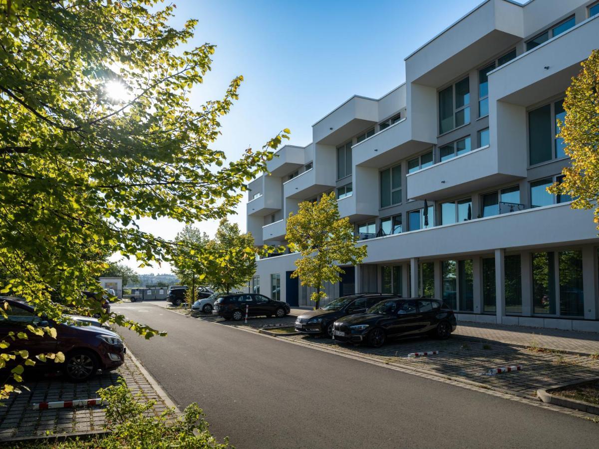 Bohnapartments - Nordkap-Suiten - Gratis Parkplatz - Moderner Neubau - Erdgeschoss - Fussbodenheizung Erfurt Eksteriør billede