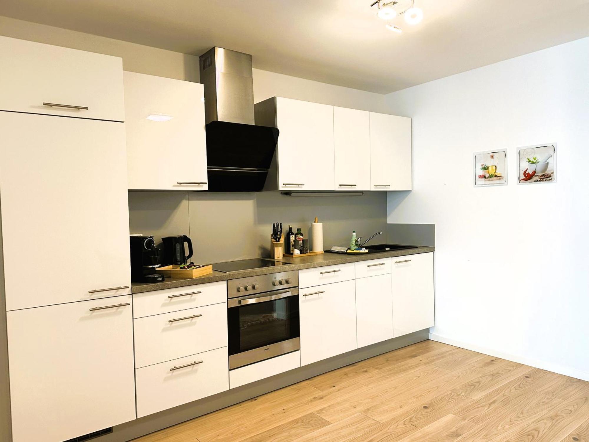 Bohnapartments - Nordkap-Suiten - Gratis Parkplatz - Moderner Neubau - Erdgeschoss - Fussbodenheizung Erfurt Eksteriør billede
