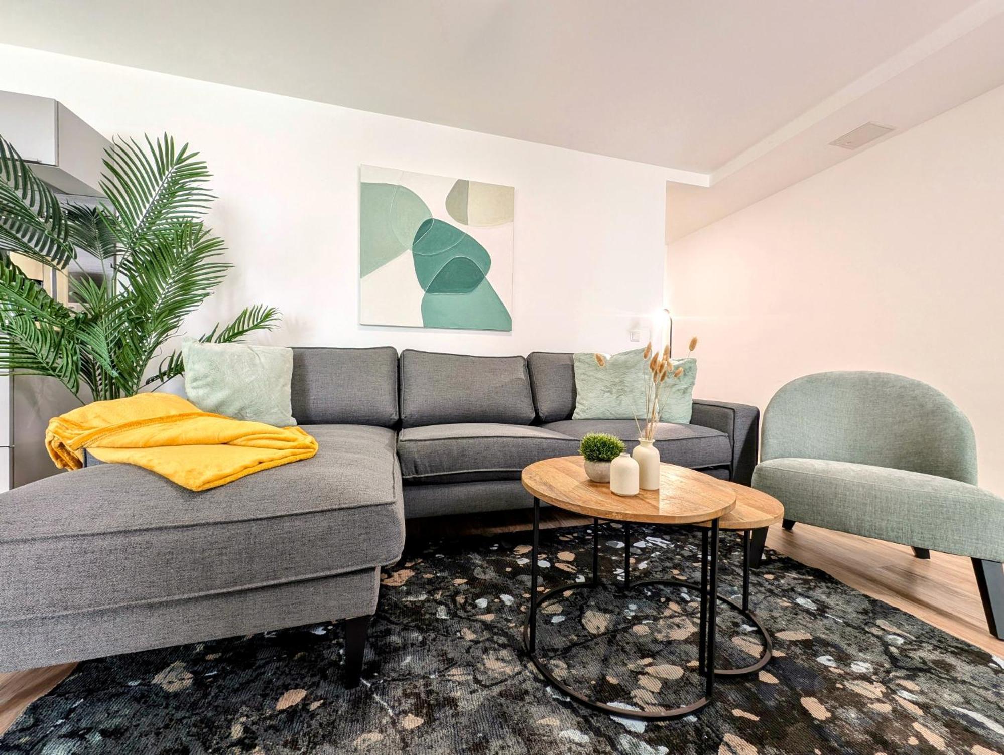 Bohnapartments - Nordkap-Suiten - Gratis Parkplatz - Moderner Neubau - Erdgeschoss - Fussbodenheizung Erfurt Eksteriør billede