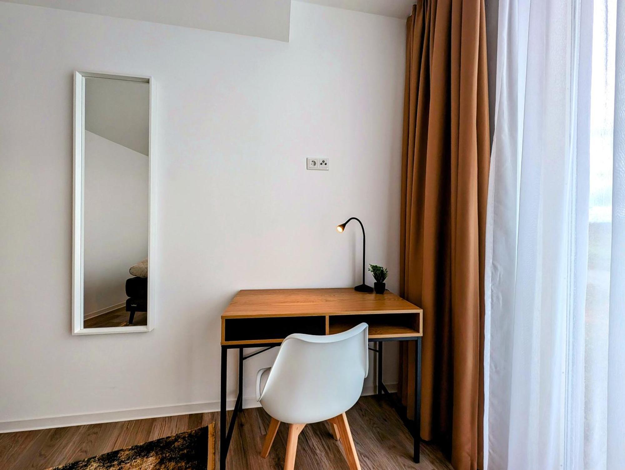 Bohnapartments - Nordkap-Suiten - Gratis Parkplatz - Moderner Neubau - Erdgeschoss - Fussbodenheizung Erfurt Eksteriør billede
