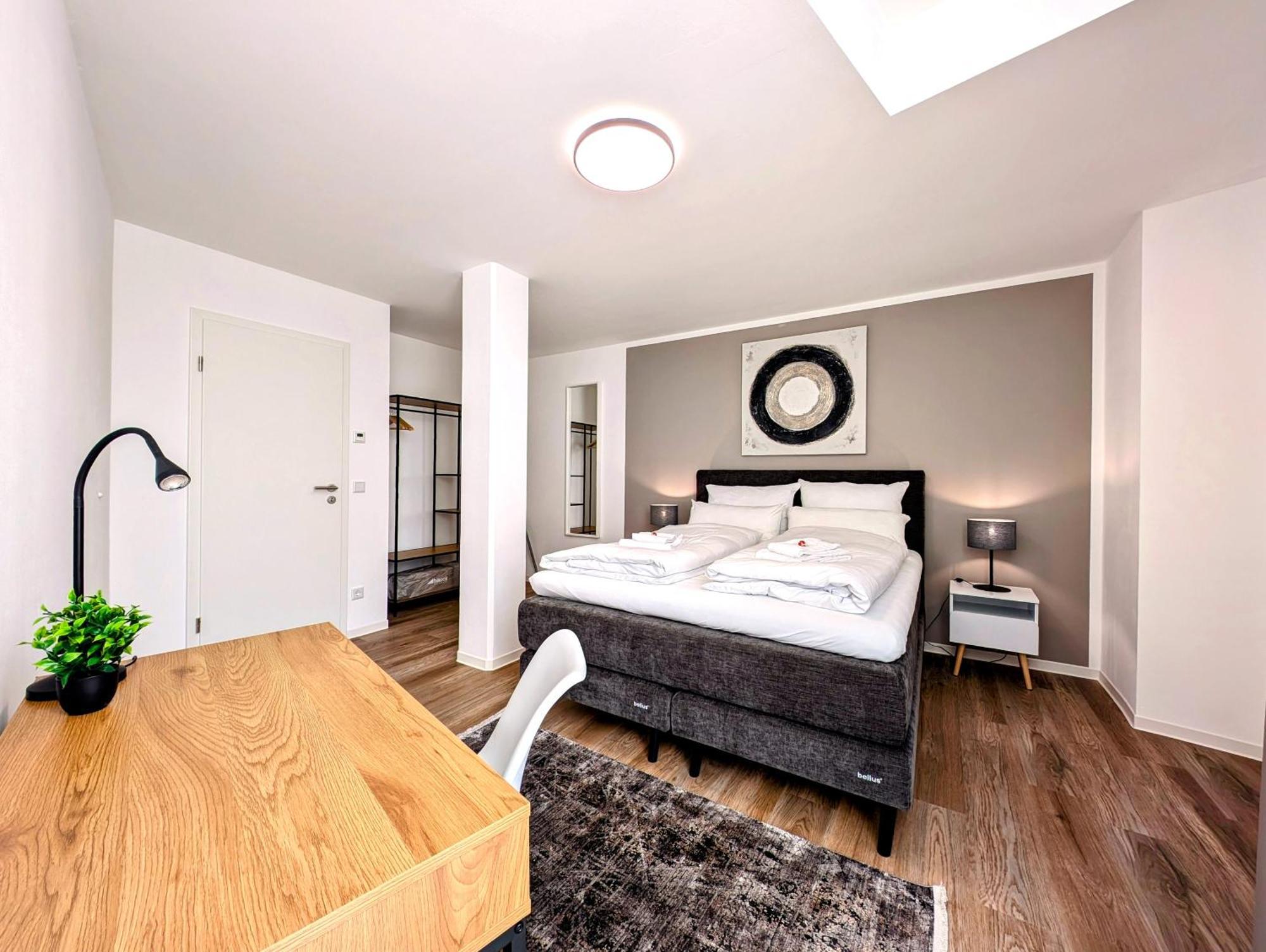 Bohnapartments - Nordkap-Suiten - Gratis Parkplatz - Moderner Neubau - Erdgeschoss - Fussbodenheizung Erfurt Eksteriør billede
