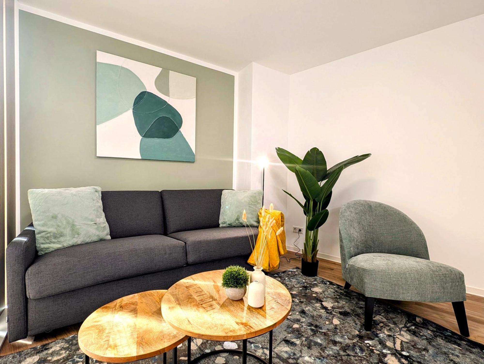 Bohnapartments - Nordkap-Suiten - Gratis Parkplatz - Moderner Neubau - Erdgeschoss - Fussbodenheizung Erfurt Eksteriør billede