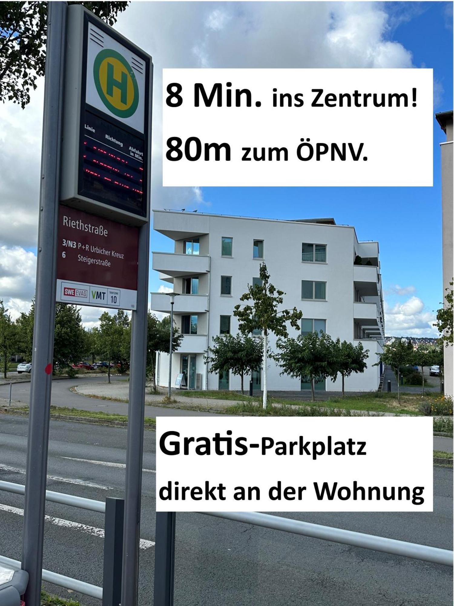 Bohnapartments - Nordkap-Suiten - Gratis Parkplatz - Moderner Neubau - Erdgeschoss - Fussbodenheizung Erfurt Eksteriør billede