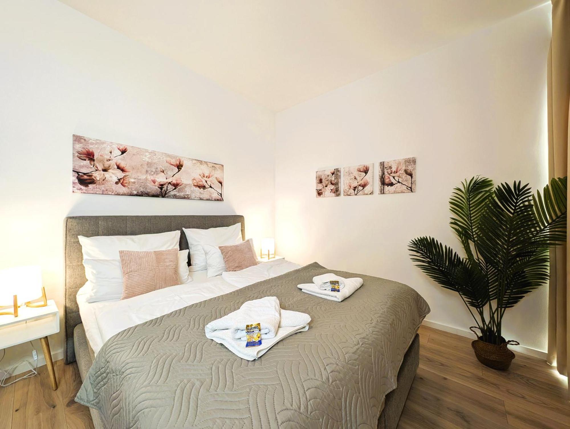 Bohnapartments - Nordkap-Suiten - Gratis Parkplatz - Moderner Neubau - Erdgeschoss - Fussbodenheizung Erfurt Eksteriør billede