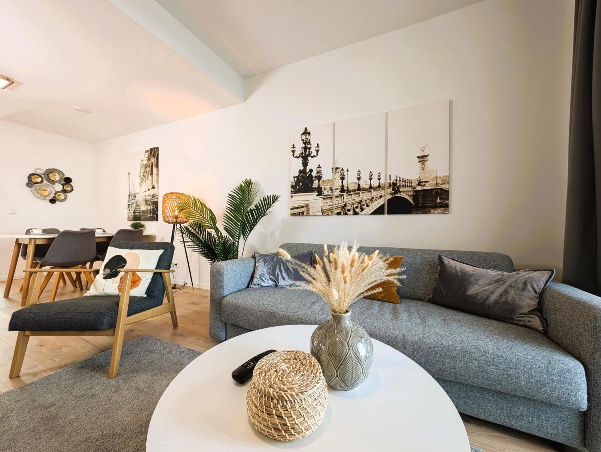 Bohnapartments - Nordkap-Suiten - Gratis Parkplatz - Moderner Neubau - Erdgeschoss - Fussbodenheizung Erfurt Eksteriør billede