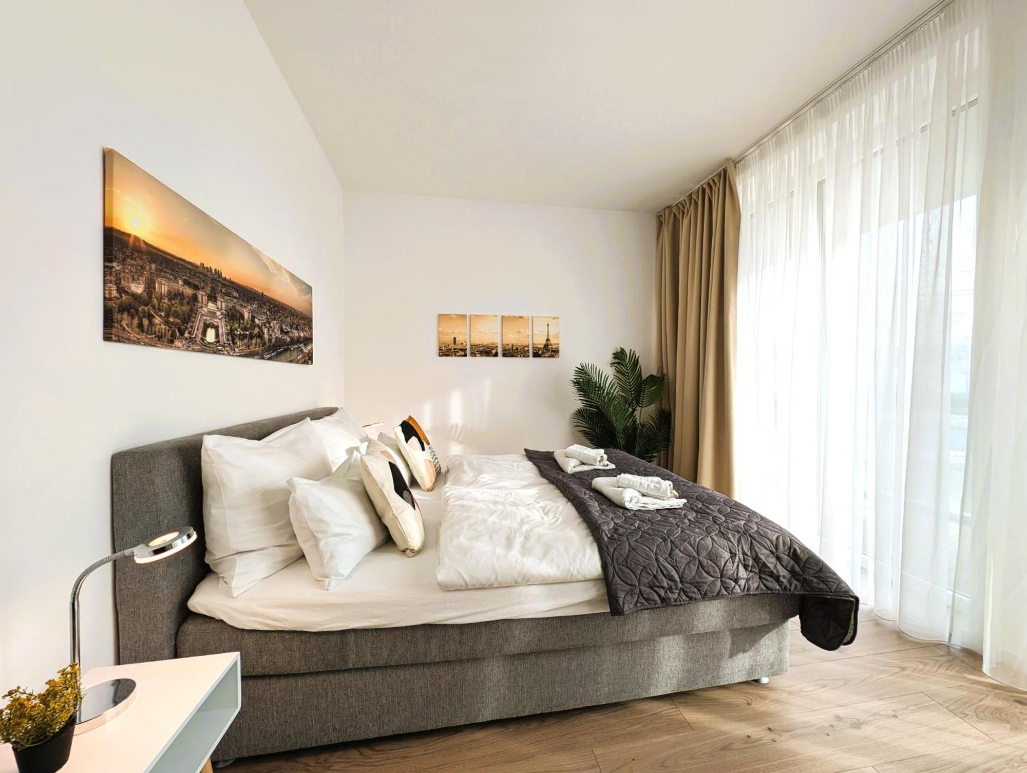 Bohnapartments - Nordkap-Suiten - Gratis Parkplatz - Moderner Neubau - Erdgeschoss - Fussbodenheizung Erfurt Eksteriør billede