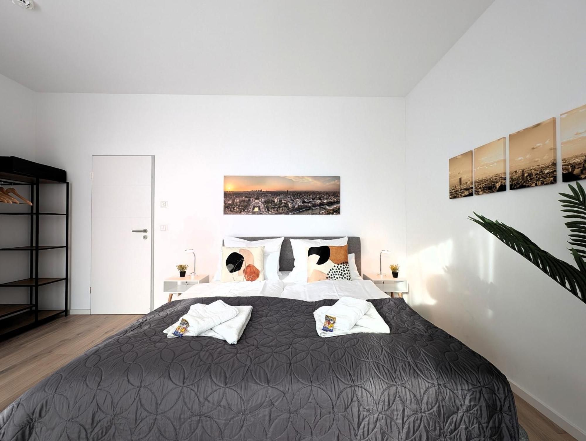 Bohnapartments - Nordkap-Suiten - Gratis Parkplatz - Moderner Neubau - Erdgeschoss - Fussbodenheizung Erfurt Eksteriør billede