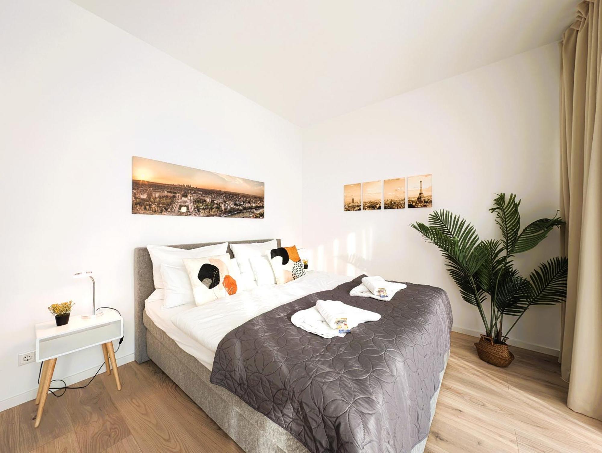 Bohnapartments - Nordkap-Suiten - Gratis Parkplatz - Moderner Neubau - Erdgeschoss - Fussbodenheizung Erfurt Eksteriør billede